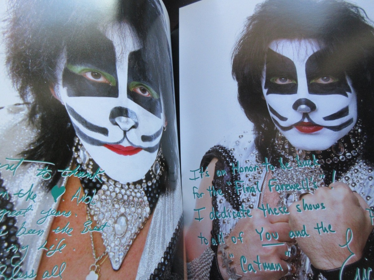 KISS 2001 Japan Tour Book Concert Program w Ticket Promo