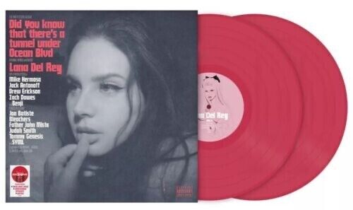 Lana Del Rey Did You Know That There's A Tunnel Under Ocean Blvd Dark Pink Vinyl Lana Del Rey Did You Know That There's A Tunnel Under Ocean Blvd Dark Pink Vinyl