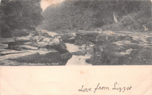 R225841 Bolton Woods. The Strid. Frith. 1902 - Foto 1 di 2