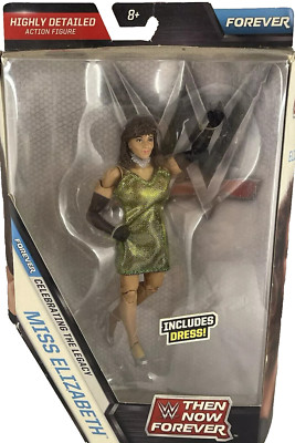 WWE Elite Miss Elizabeth Then Now Forever Dress Variant PACKAGE WEAR FREE SHIP!