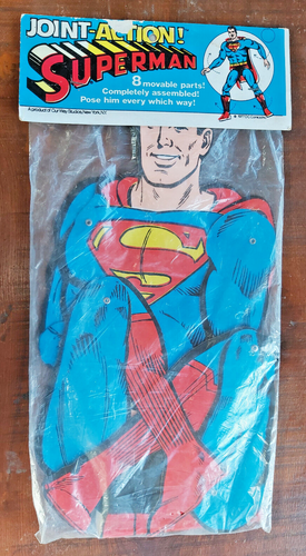 Figurine Superman Joint Action – Our Way Studios 1977 – Scellée – Collection