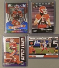 2021 Trevor Lawrence 161 Red White and Blue PRIZM Crusade ROOKIE LOT (4) Jaguars