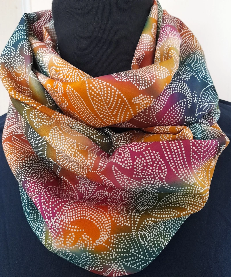 Loop - Schal ca. 25 x 130 oder Dreieckstuch ca. 130 x 130 cm - Bild 2 von 2