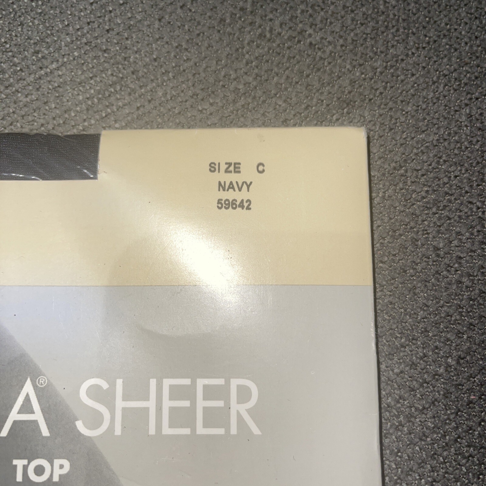 Casual Corner Hosiery Silky Lycra Sheer Control Top Pantyhose Size c