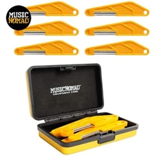 Music Nomad MN667 6-piece Electric Guitar Diamond Coated Nut File Set - Light