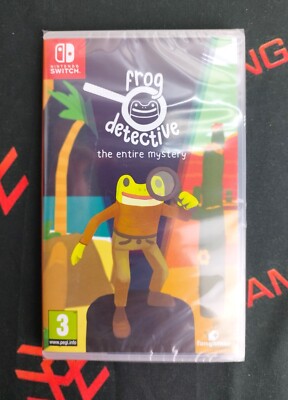 Frog Detective: The Entire Mystery Nintendo Switch Videospiel (NEU & SEALED)