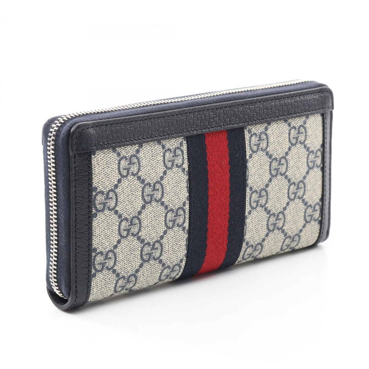 gucci 長財布　Wallet GUCCI Ophidia GG Supreme Sherry Line Around long wallet purse