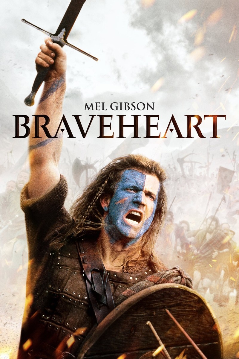 1995 Braveheart Movie Poster 11X17 Mel Gibson William Wallace King