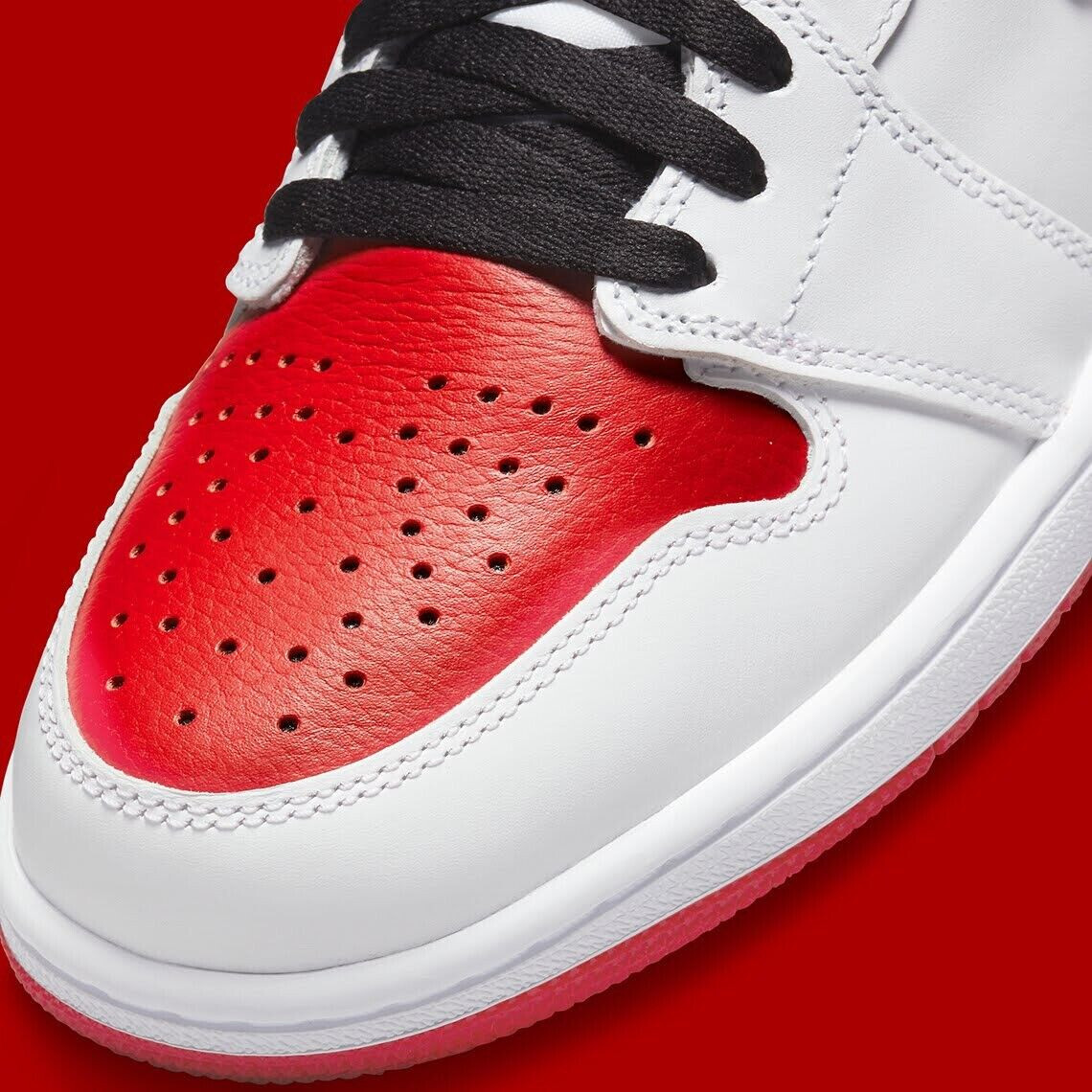 Authentic Men's / Air Jordan 1 High OG Retro / White-U. Red-White