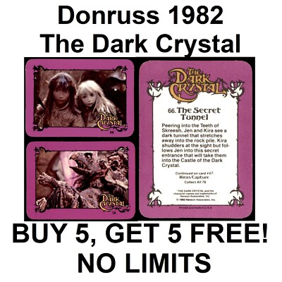DONRUSS THE DARK CRYSTAL 1982 **Bitte Karten auswählen**