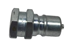 Parker H3-63-T8 3/4" Quick Disconnect Male Hydraulic Coupling Half Nipple