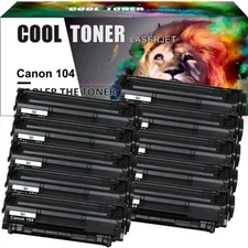 Black Laser Toner Cartridge For Canon 104 FX9 FX10 ImageClass MF4350D MF4150 lot