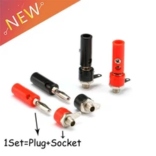 5set Male And Female 4mm Banana Plug Male And Female To Insert Connector Banana