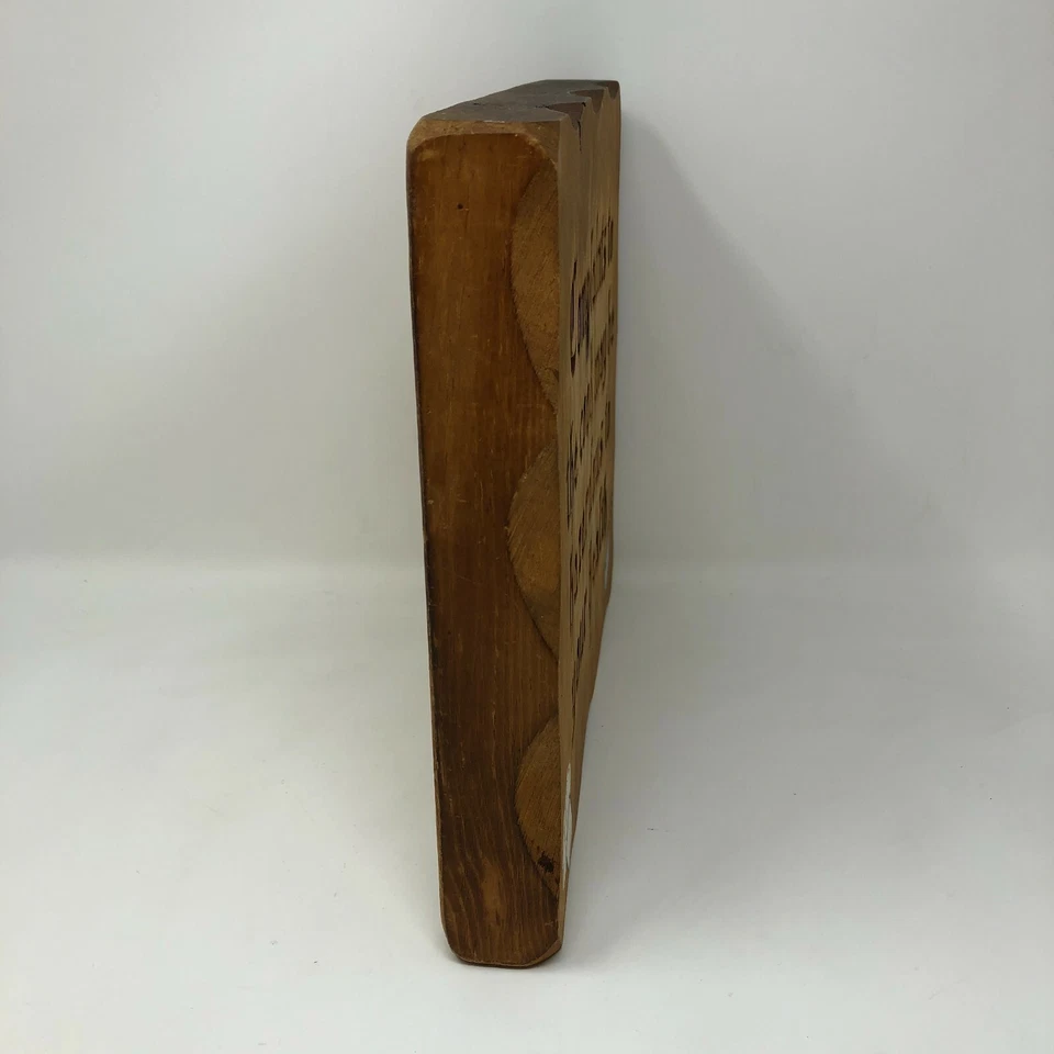 Complaints to the cook may be hazardous to your health wood plaque Decor Vtg A79 - Image 3 of 4