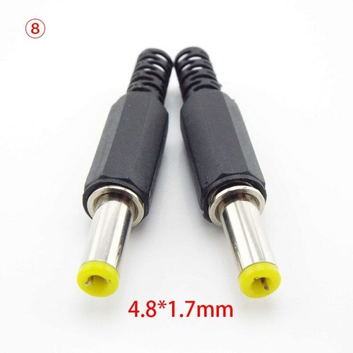 5x DC Power 4.0 x 1.7mm Male Plug Adapter Socket Jack Adapter Connector 4.8x1.7 - Picture 13 of 13