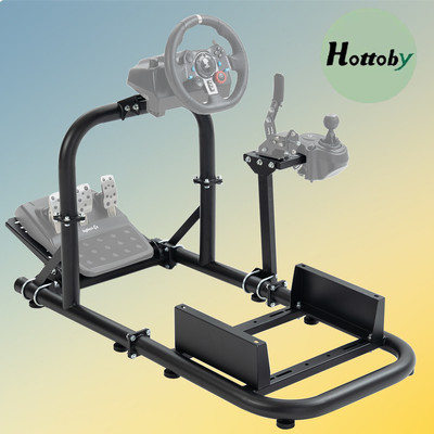 Hottoby G923 Racing Sim Cockpit Steering Wheel Stand Fit Logitech Thrustmaster
