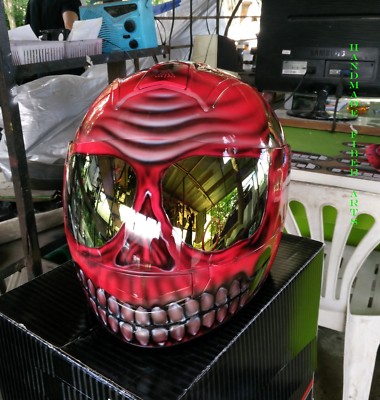 Custom Airbrushed Full Face Motorcycle Helmet | eBay Custom Airbrushed Full Face Motorcycle Helmet | eBay