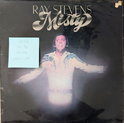 Ray Stevens Misty Vinyl Record VG/VG 9109 401 1975