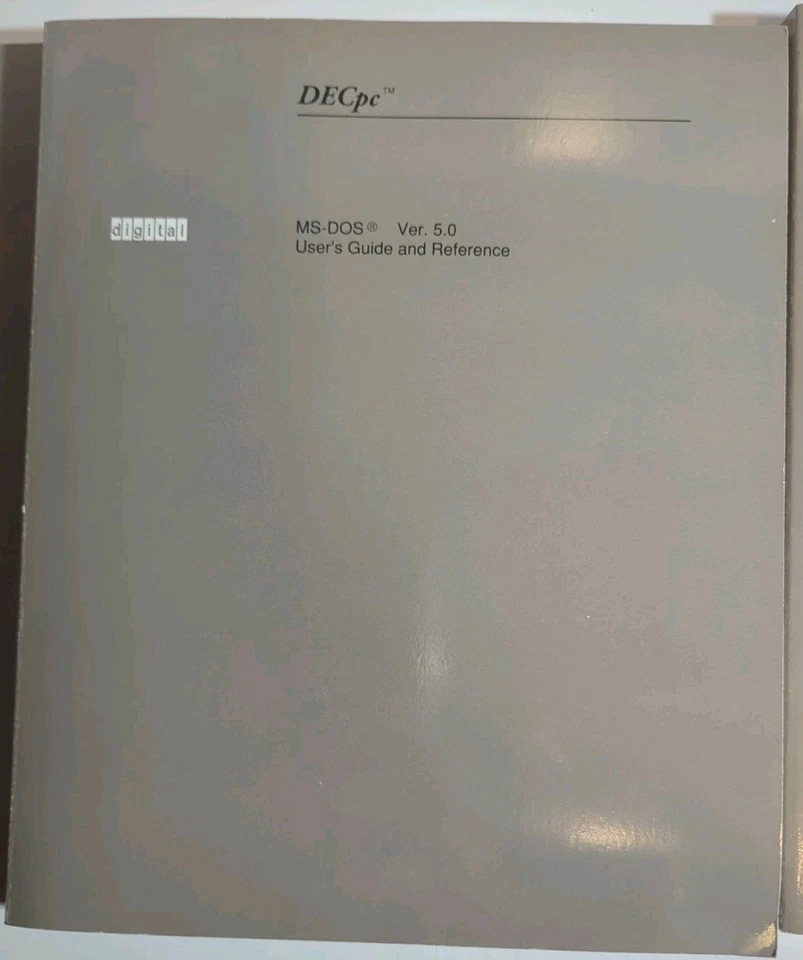 Digital DEC MS-DOS And Microsoft Windows Graphical Environment - See Pics/Desc - Image 3 of 4