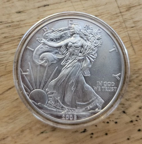 2008 American Silver Eagle 1 oz  .999 Fine