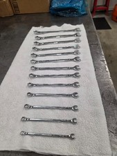Craftsman Professional Series Full Polish 12pt Metric Combination Wrench Set Craftsman Professional Series Full Polish 12pt Metric Combination Wrench Set
