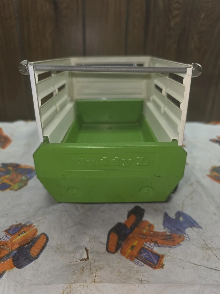 Camión de granja verde NyLint vintage años 70 Foto 4 de 4