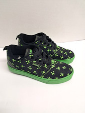 Heelys Pro 20 Minecraft 10627 Boys Skate Shoes Size 6 YTH Black/Green 2023