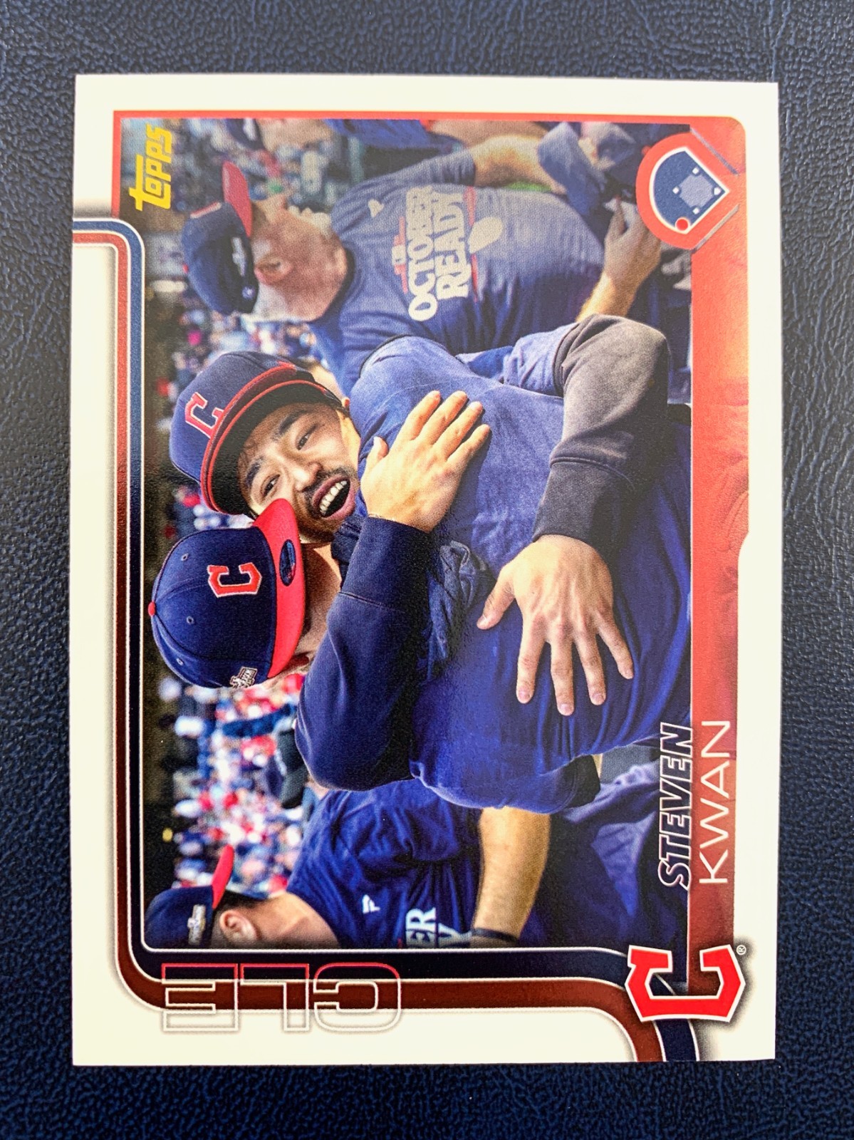 Steven Kwan #682 2025 Topps Baseball Real One Relics