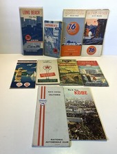 Lot of 10 vintage maps 1950s Union Standard O...