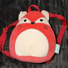Squishmallows Fifi The Fox Backpack With Pocket No Tags But Never Used