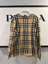 BURBERRY LONDON Men's Knit Cotton Sweater Size L