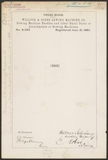 Willcox Gibbs Sewing Machine Co. WG brand Sewing Machine Needles other Small