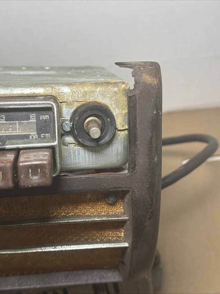 Radio Pontón Mercedes Benz Becker Europa 190SL 190 de Colección con Amplificador + Altavoz ¡Sin Probar! Foto 4 de 4