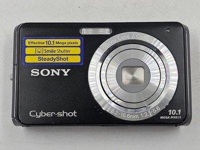 Sony Cyber-shot DSC-W180 10.1 MP Digital Camera Black - Working