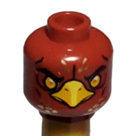 Lego Fluminox Minifigure Head Dual Sided Alien Chima Phoenix LEGENDS OF CHIMA