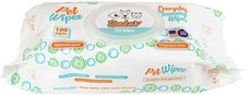 pet Wipes for Dogs and Cats Hypoallergenic Natural Products for Cleansing from