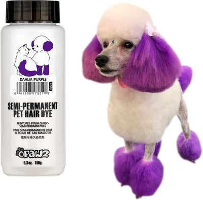 Semi-Permanent Dog Hair Dye, Food-Grade Pigment Dog Dye, Non-Toxic Pet Hair Dye