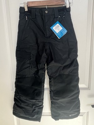 Columbia Kids Bugaboo II Insulated Ski Snowboard Pants Youth S Black