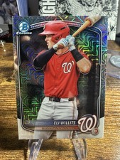 2025 Bowman Chrome Mega Box Eli Willits Mojo Image Variation🔥SSP🔥Nationals🔥