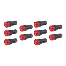 1/2/3/5/10Pcs 110V AD16-22SM Buzzer LED Flash Alarm Indicator Signal Light r