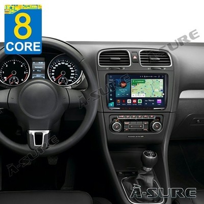 4+64G Android Autoradio Carplay FM für VW Golf 5 6 Plus Polo Caddy Tiguan Touran