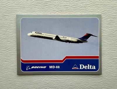  VINTAGE 2003 Delta Trading Card #2 MD-88 w/ holder
