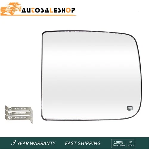 Mirror Glasses Driver Left Side Upper Heated for Ram Truck 68067727AA 3500 1500