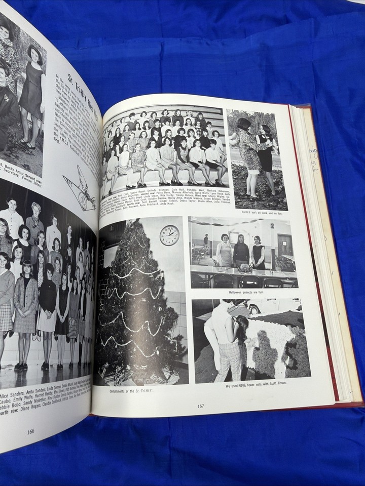 1969 Osborne High School Annual Yearbook Souvenirian Marietta Georgia ...