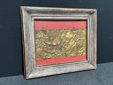 Vintage Eli Lilly & Co Brass Pharmaceutical Advertising Plaque Framed 28x24