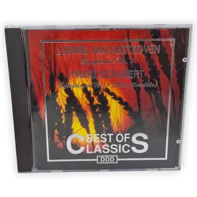 Ludwig van Beethoven Franz Schubert Symphony Nr 5 8 CD Best of Classics DDD 1991
