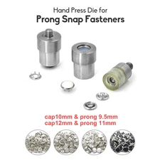 Resin Pearl Press Stud Snap Fastener Die Mould Set Buttons Poppers DIY Tool Kit