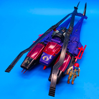 Cobra Mamba W/ Gyro Viper 100% Complete GI Joe 1987 Hasbro Action Figure Vehicle