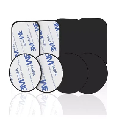RHEME Metal Plate Self Adhesive Sticker Replacement for Magnetic Car Mount Phone Holde