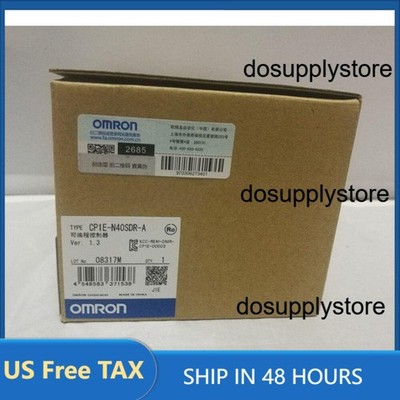 1PC New Omron CP1E-N40SDR-A PLC Module CP1EN40SDRA In Box US Free TAX